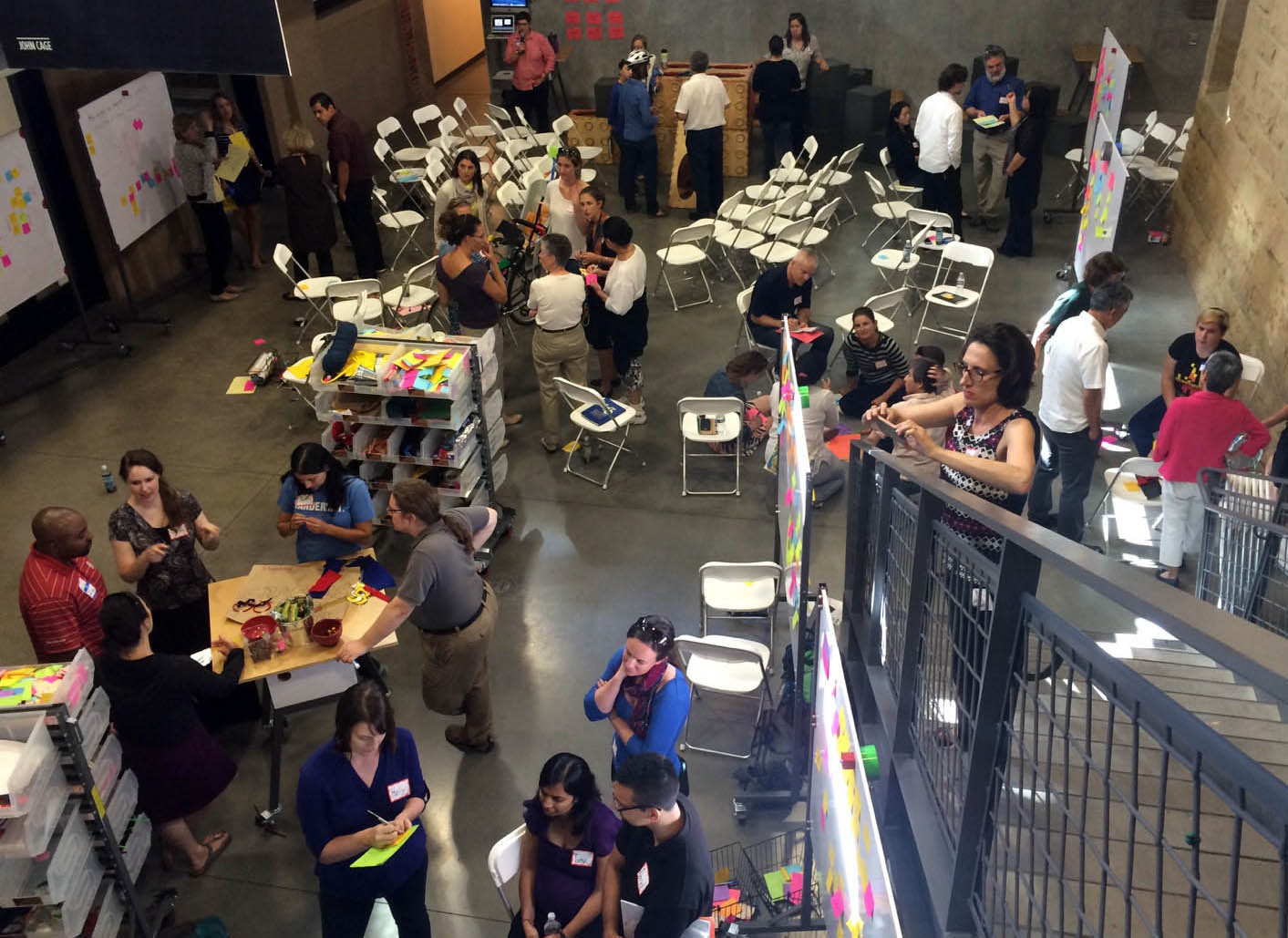 Full studio at the Stanford D-School