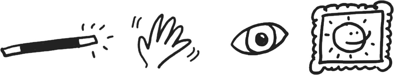 black and white drawings from Design Dash packet